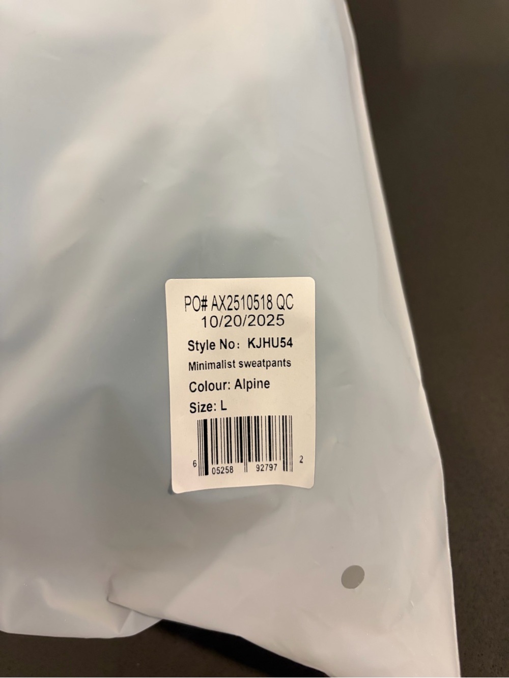 Comfrt Minimalist Sweatpants in Alpine